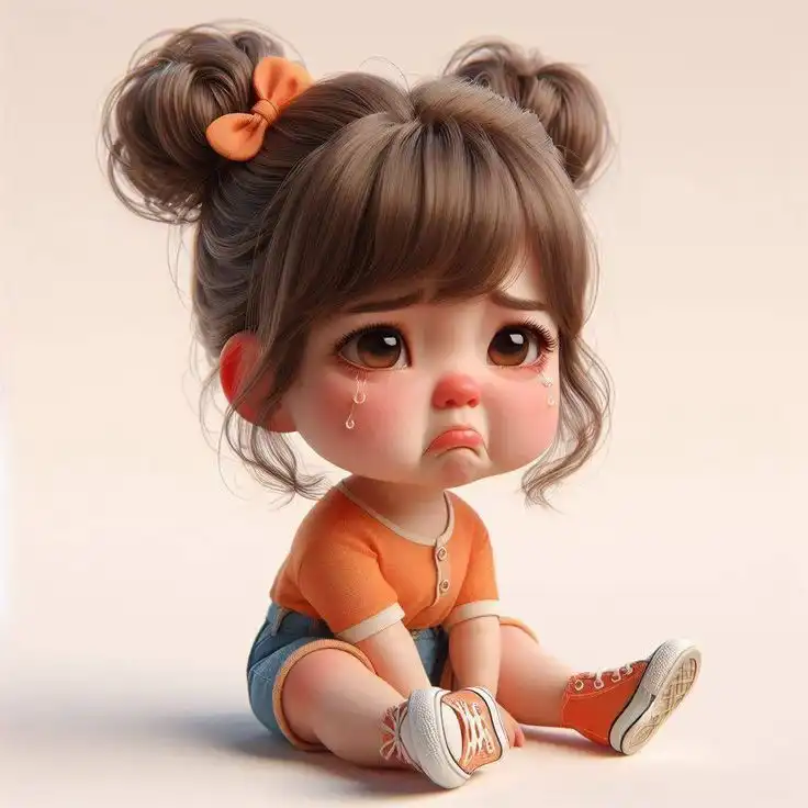 sad images dp girl